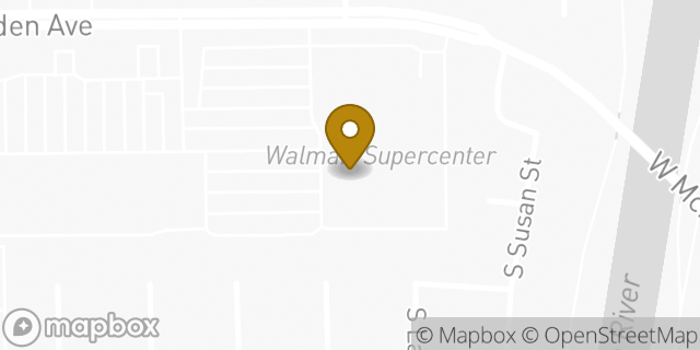 Map showing the location of McDonald's in Santa Ana, CA 92704