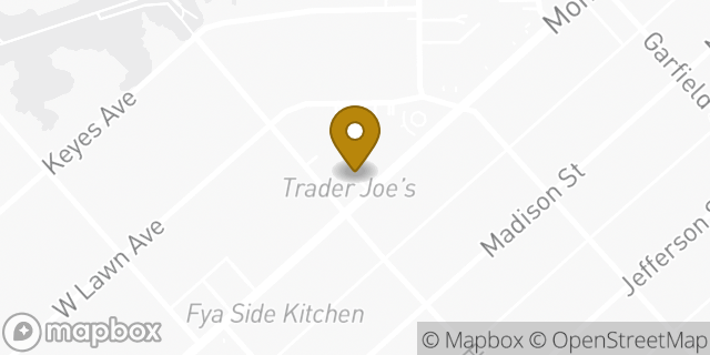Map showing the location of Trader Joe's in Madison, WI 53711