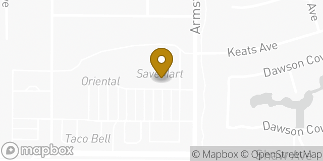 Map showing the location of Coinme in Clovis, CA 93611