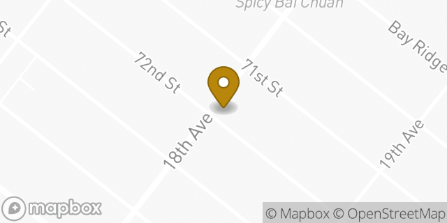 Map showing the location of Baskin-Robbins in Brooklyn, NY 11204