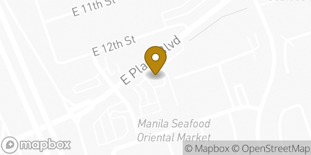 Map showing the location of Starbucks in National City, CA 91950