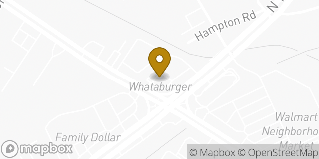 Map showing the location of N Loop & Yarbrough in El Paso, TX 79915
