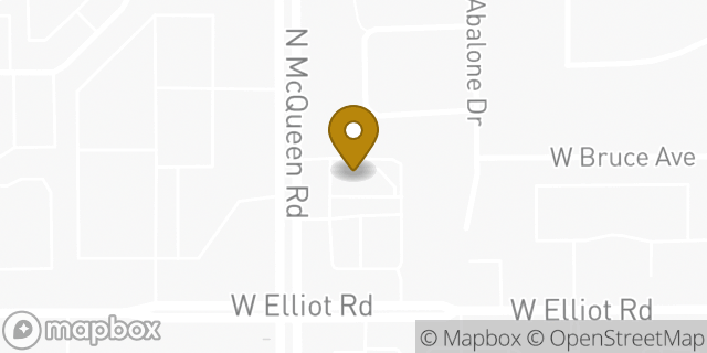 Map showing the location of McDonald's in Gilbert, AZ 85233