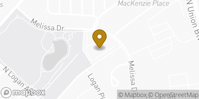 Map showing the location of The Church of Jesus Christ of Latter-day Saints in Colorado Springs, CO 80907