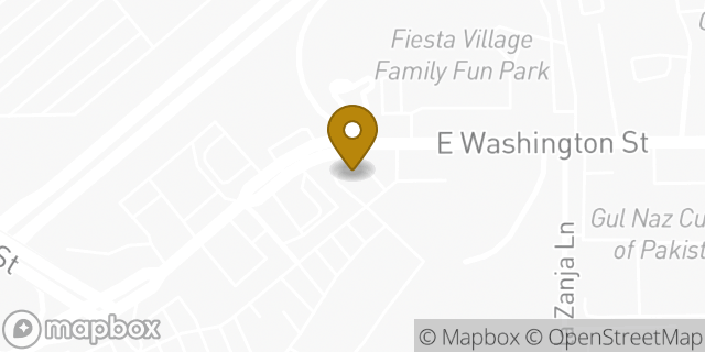 Map showing the location of Dunkin' in Colton, CA 92324