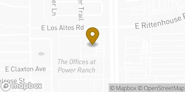 Map showing the location of Amazon Locker - Rite in Gilbert, AZ 85297