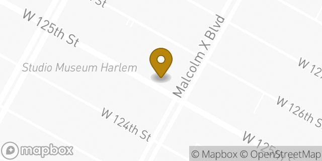 Map showing the location of Marshalls in New York, NY 10027