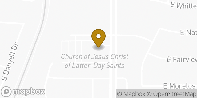 Map showing the location of The Church of Jesus Christ of Latter-day Saints in Chandler, AZ 85225