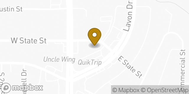 Map showing the location of Amazon Locker - Skullcap in Garland, TX 75040