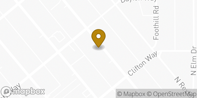Map showing the location of Amazon Locker - Doretha in Beverly Hills, CA 90210