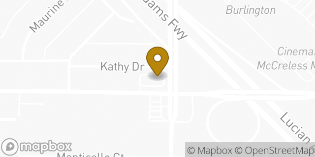 Map showing the location of Sonic Drive-In in San Antonio, TX 78223