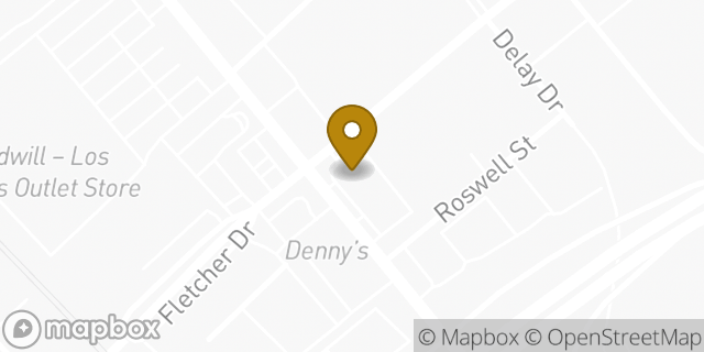 Map showing the location of Amazon Locker - Keisha in Los Angeles, CA 90065