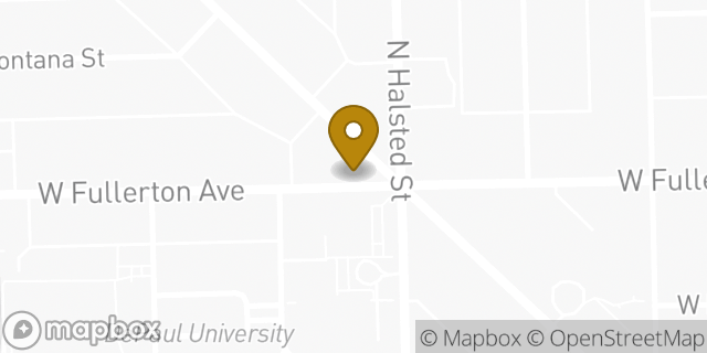 Map showing the location of Chipotle Mexican Grill in Chicago, IL 60614