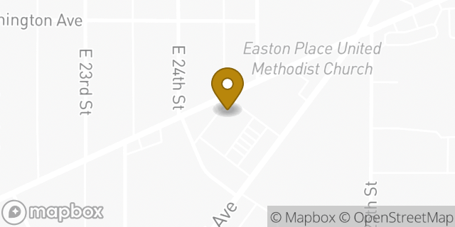 Map showing the location of Amazon Locker - Flattery in Des Moines, IA 50317