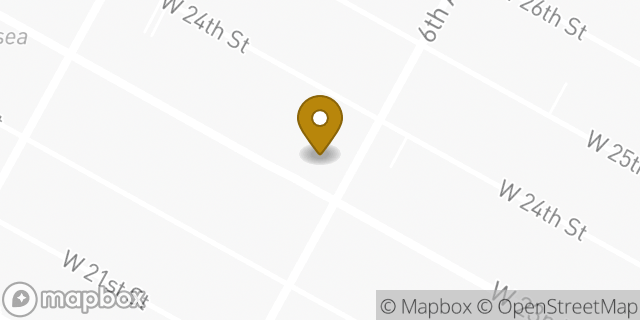 Map showing the location of Citi ATM in New York, NY 10010