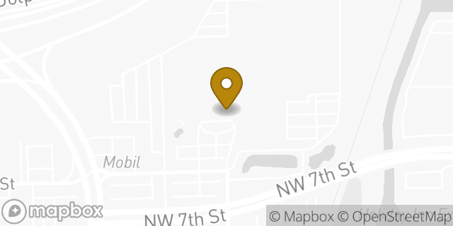 Map showing the location of The UPS Store in Miami, FL 33126