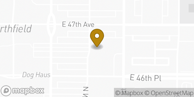 Map showing the location of Old Navy in Denver, CO 80238