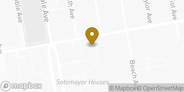 Map showing the location of Amazon Locker - Prashant in Bronx, NY 10472