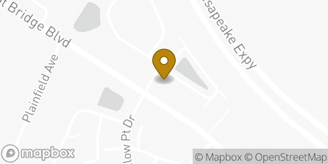 Map showing the location of Subway of Great Bridge & Hickory in Chesapeake, VA 23320