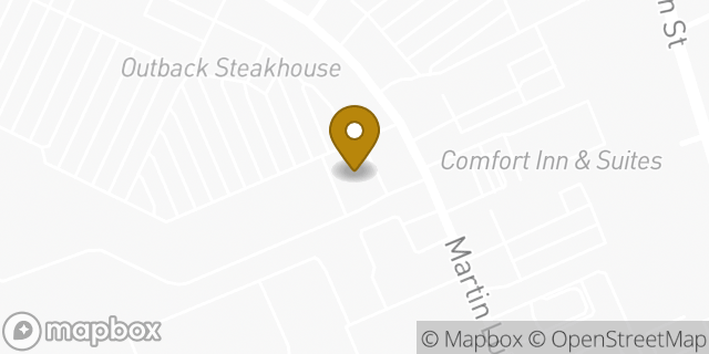 Map showing the location of Chili's in Houma, LA 70360