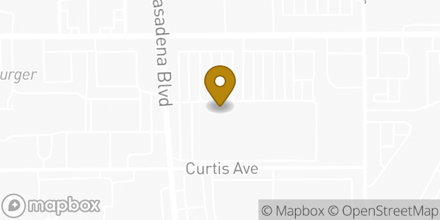 Map showing the location of Amazon Locker - Idiosyncrasy in Pasadena, TX 77502