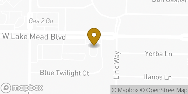Map showing the location of Sonic Drive In in Las Vegas, NV 89108