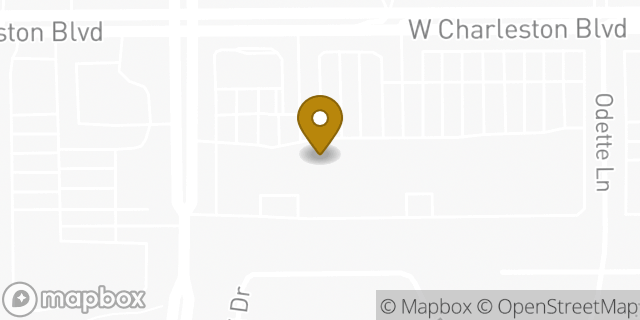 Map showing the location of Planet Fitness in Las Vegas, NV 89117