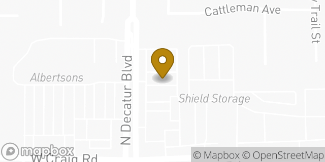 Map showing the location of Sonic Drive In in Las Vegas, NV 89130
