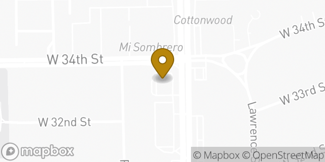 Map showing the location of Chase Bank in Houston, TX 77018