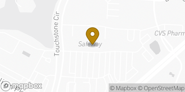 Map showing the location of Amazon Locker - Bradford in Woodbridge, VA 22192