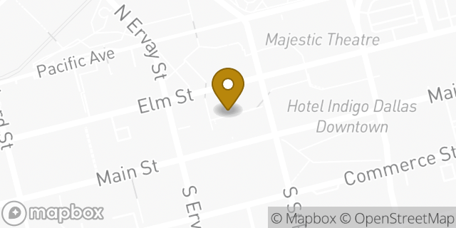 Map showing the location of Amazon Locker - Delton in Dallas, TX 75201