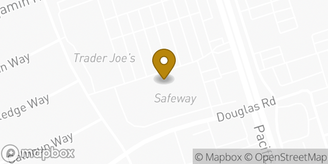 Map showing the location of Safeway in Stockton, CA 95207