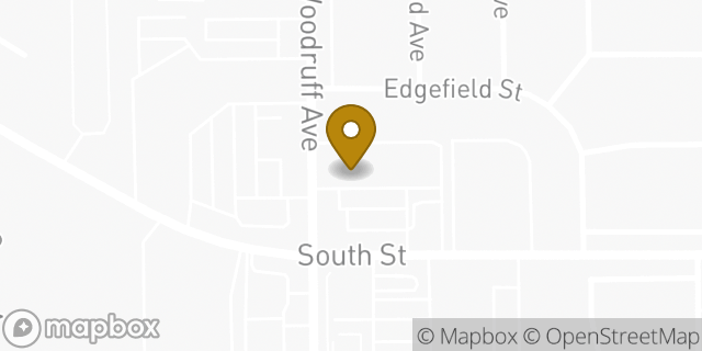 Map showing the location of OneMain Financial in Lakewood, CA 90713