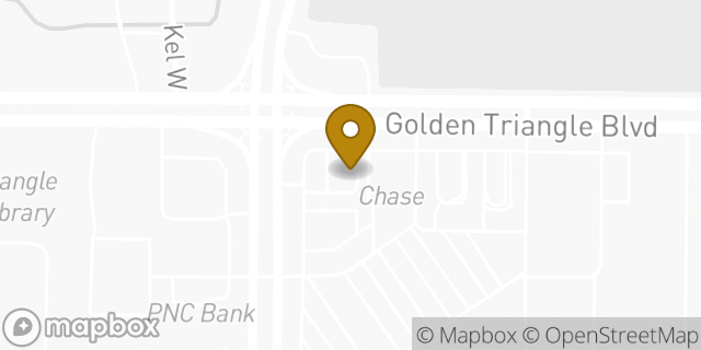 Map showing the location of Amazon Locker - Billion in Fort Worth, TX 76244