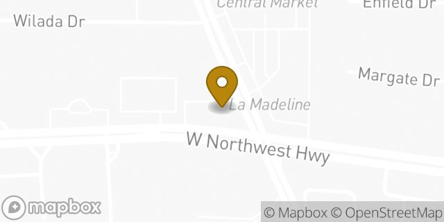Map showing the location of CVS Pharmacy in Dallas, TX 75220