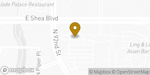 Map showing the location of McDonald's in Scottsdale, AZ 85260