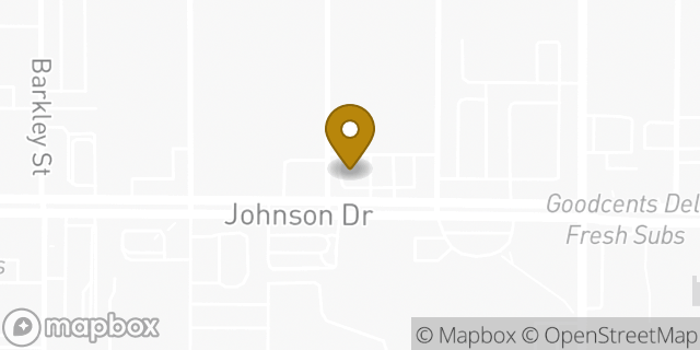 Map showing the location of Starbucks in Mission, KS 66202