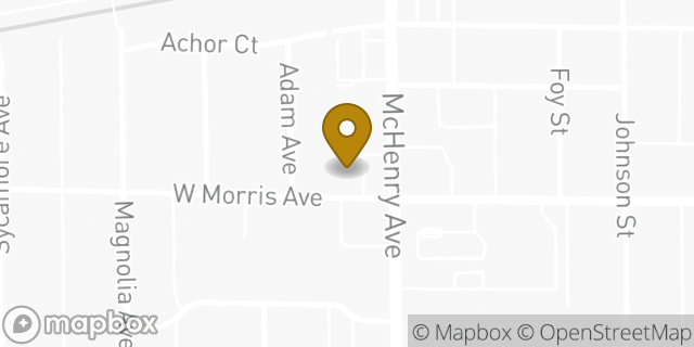 Map showing the location of ATM 7ELEVEN-FCTI in Modesto, CA 95354