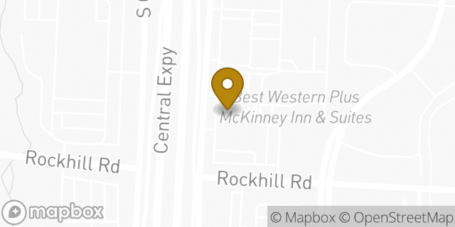 Map showing the location of Whataburger in McKinney, TX 75070