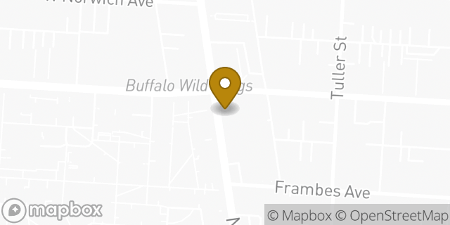 Map showing the location of Chipotle Mexican Grill in Columbus, OH 43201