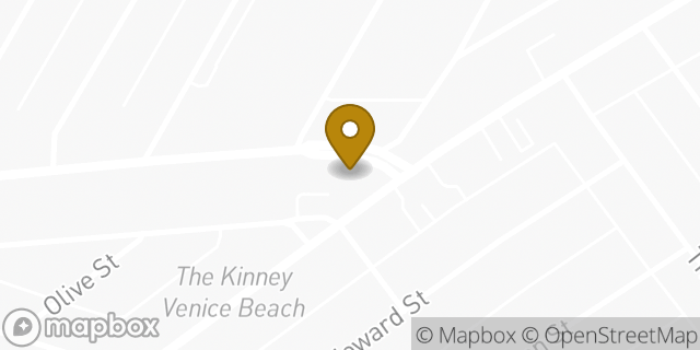 Map showing the location of Amazon Locker - Alisha in Marina del Rey, CA 90292