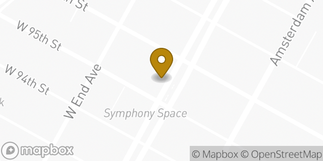 Map showing the location of McDonald's in New York, NY 10025