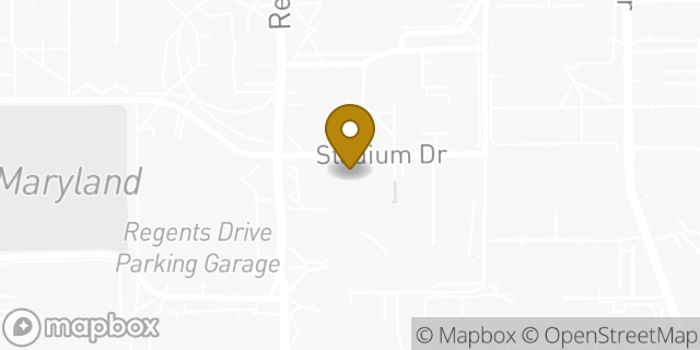 Map showing the location of Subway in College Park, MD 20742