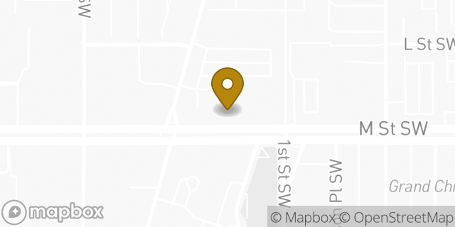 Map showing the location of Amazon Locker - Film in Washington, DC 20024
