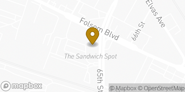 Map showing the location of Buffalo Wild Wings in Sacramento, CA 95819