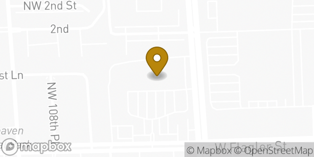 Map showing the location of CVS Pharmacy in Miami, FL 33174