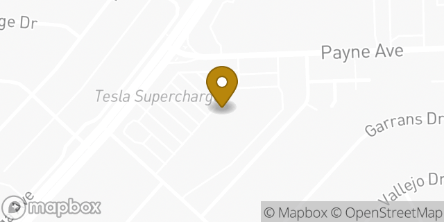 Map showing the location of Amazon Locker - Curd in San Jose, CA 95129