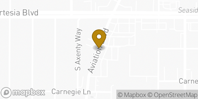 Map showing the location of Redondo Beach - Aviation Blvd HLE in Redondo Beach, CA 90278