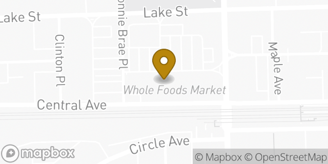 Map showing the location of Whole Foods Market in River Forest, IL 60305