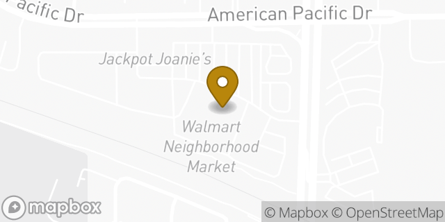 Map showing the location of Walmart Neighborhood Market in Henderson, NV 89074